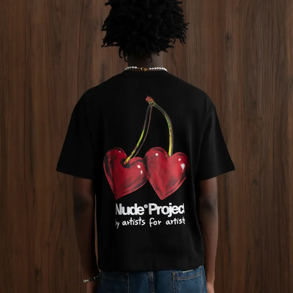 Imagem Camiseta Nude Project Juicy Cherry Black