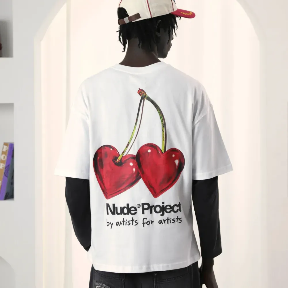 Imagem Camiseta Nude Project Juicy Cherry White