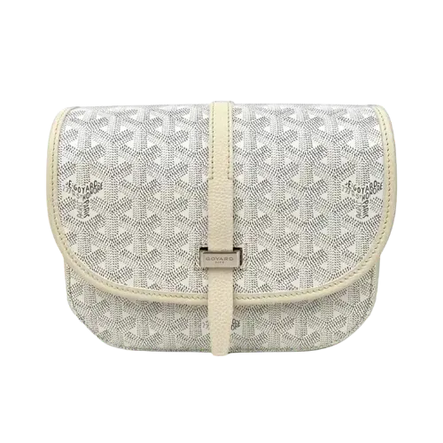 Bolsa Goyard Belvedère Leather White