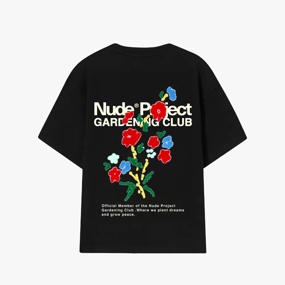 Imagem Camiseta Nude Project Floreta Black
