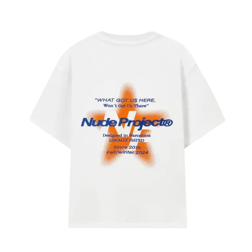 Camiseta Nude Project Origins Burgundy - Droper