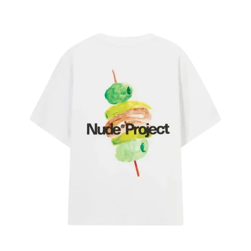 Camiseta Nude Project Blaze Football Long-Sleeve Green - Droper