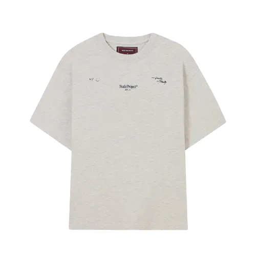 Camiseta Nude Project Global Soon Grey