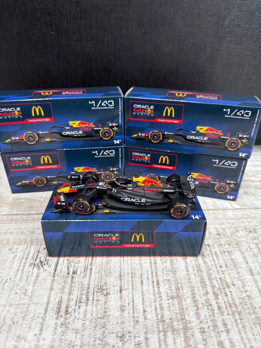 F1 x McDonald's Miniatura Oracle RedBull Racing 1/43