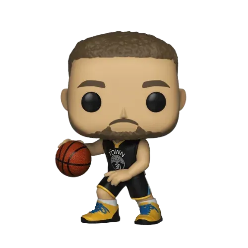 Funko Pop! Golden State Warriors NBA Stephen Curry #43