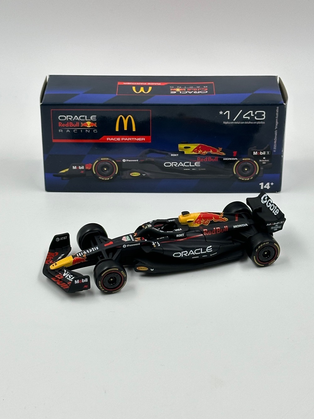 F1 x McDonald's Miniatura Oracle RedBull Racing 1/43
