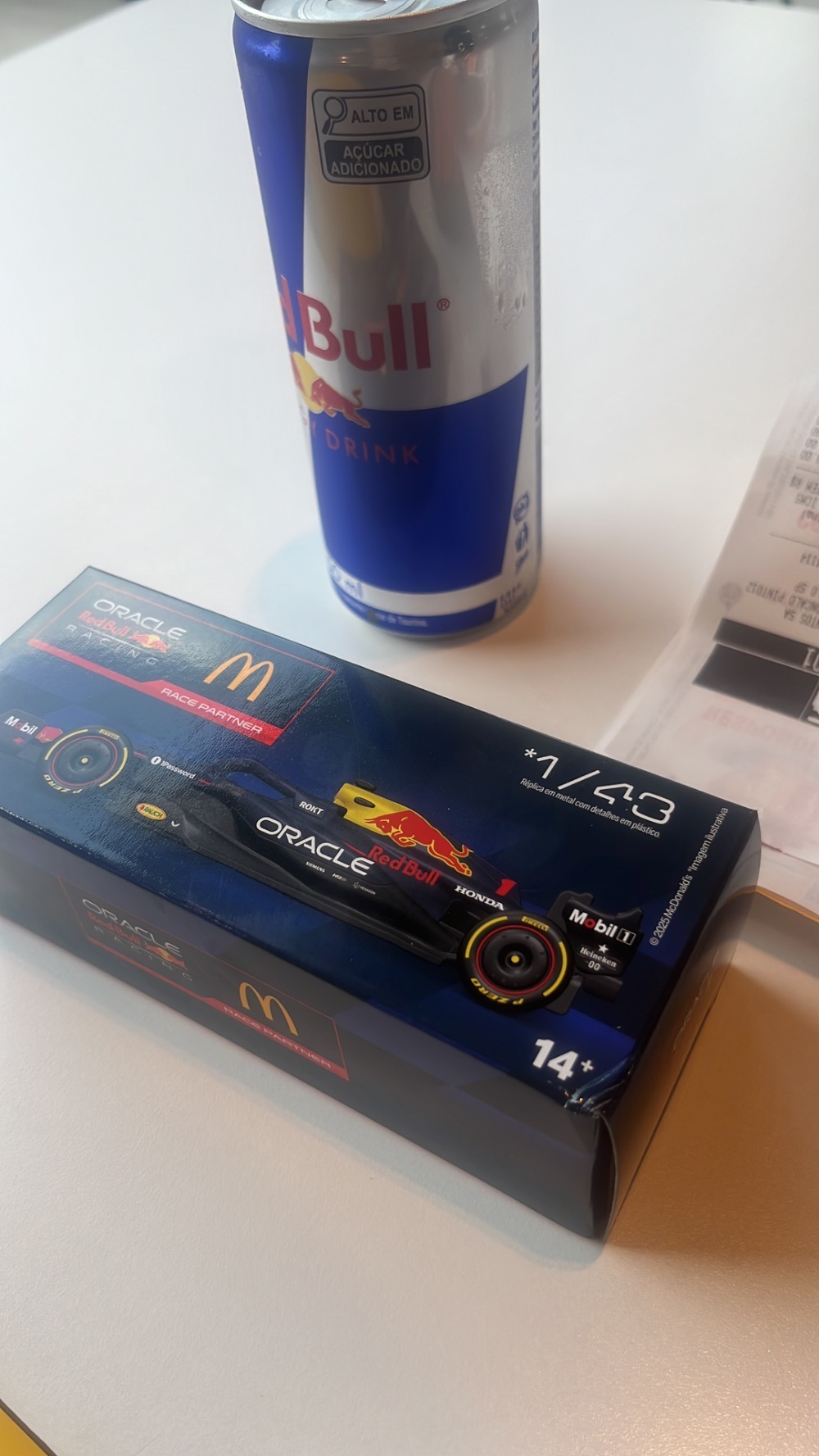 F1 x McDonald's Miniatura Oracle RedBull Racing 1/43