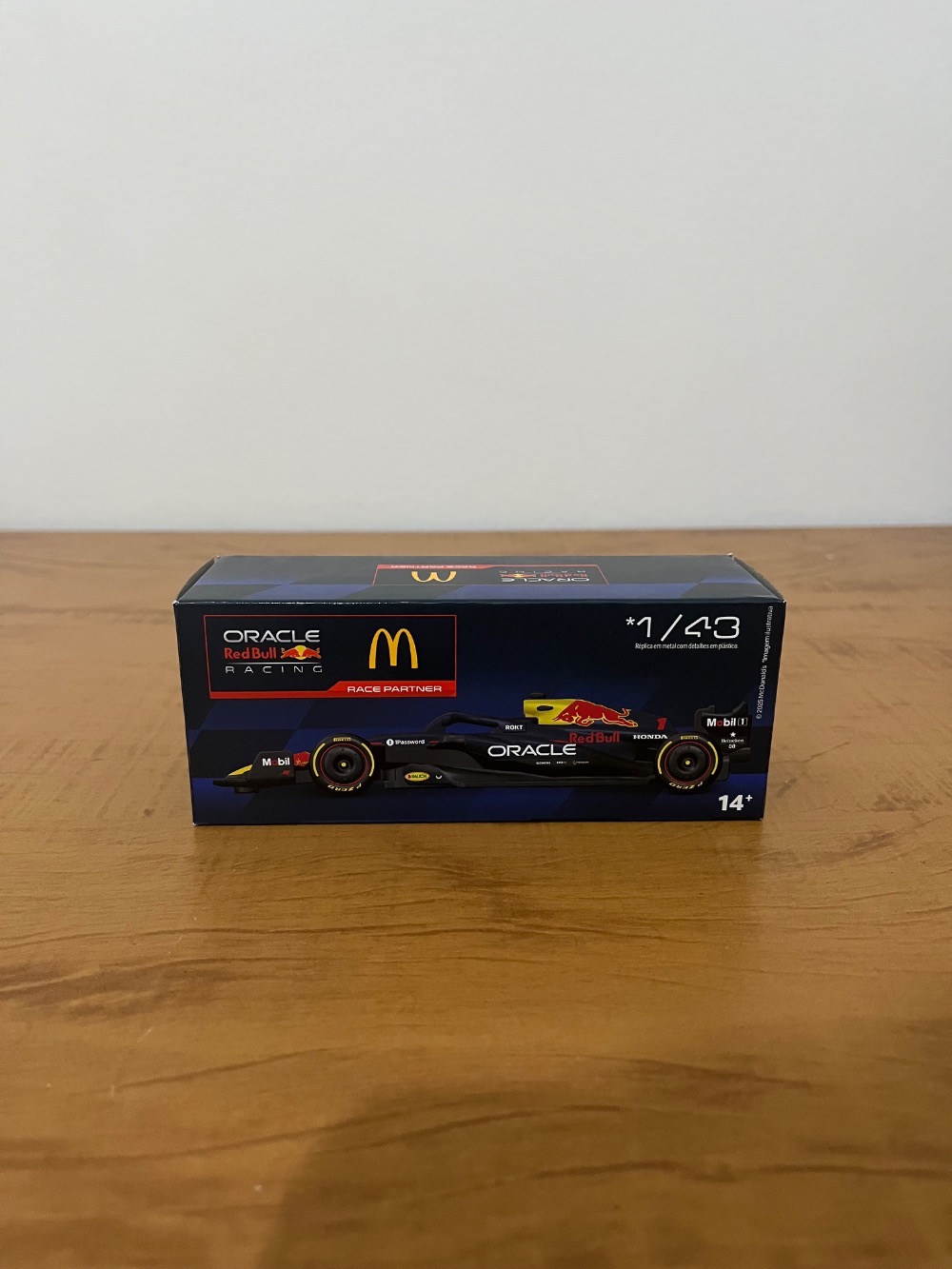F1 x McDonald's Miniatura Oracle RedBull Racing 1/43