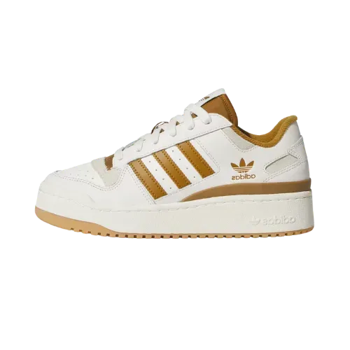 adidas Forum Bold Stripes Cloud White Bronze Strata Off White