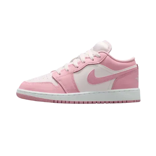 Air Jordan 1 Low GS Medium Soft Pink White