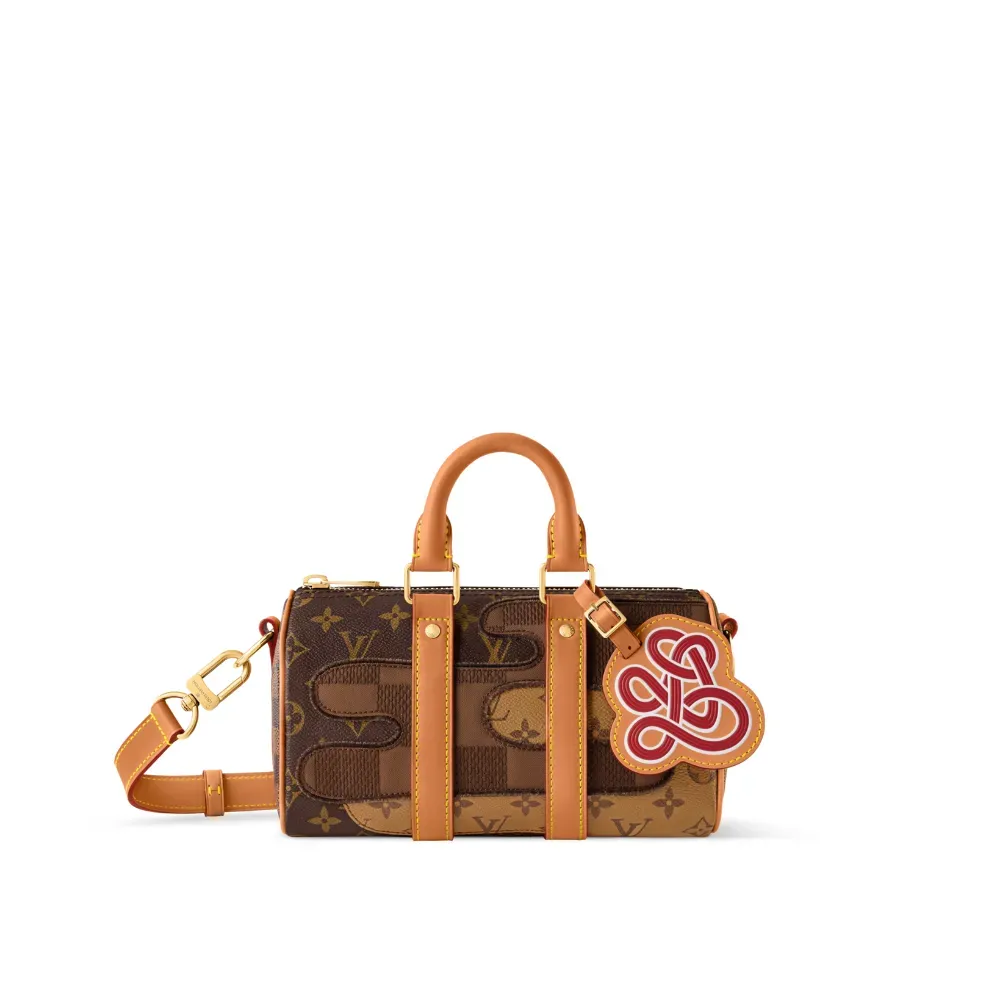 Bolsa Louis Vuitton Keepall Bandoulière 25 Brown - Droper