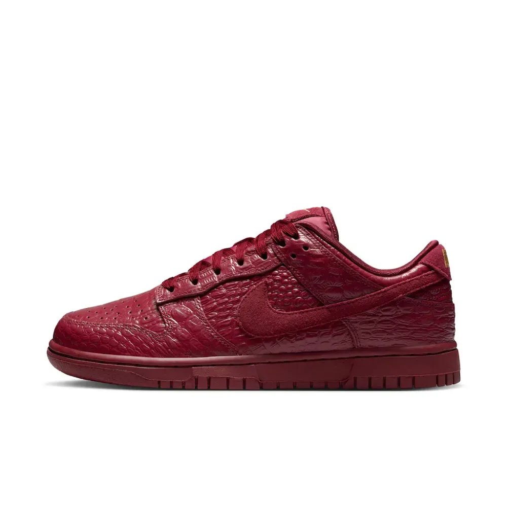 Nike Dunk Low Red Croc foto 1