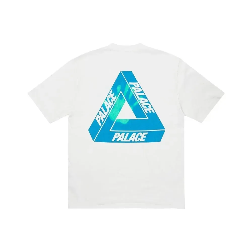 Camiseta Palace Reacto Tri-Ferg White foto 1