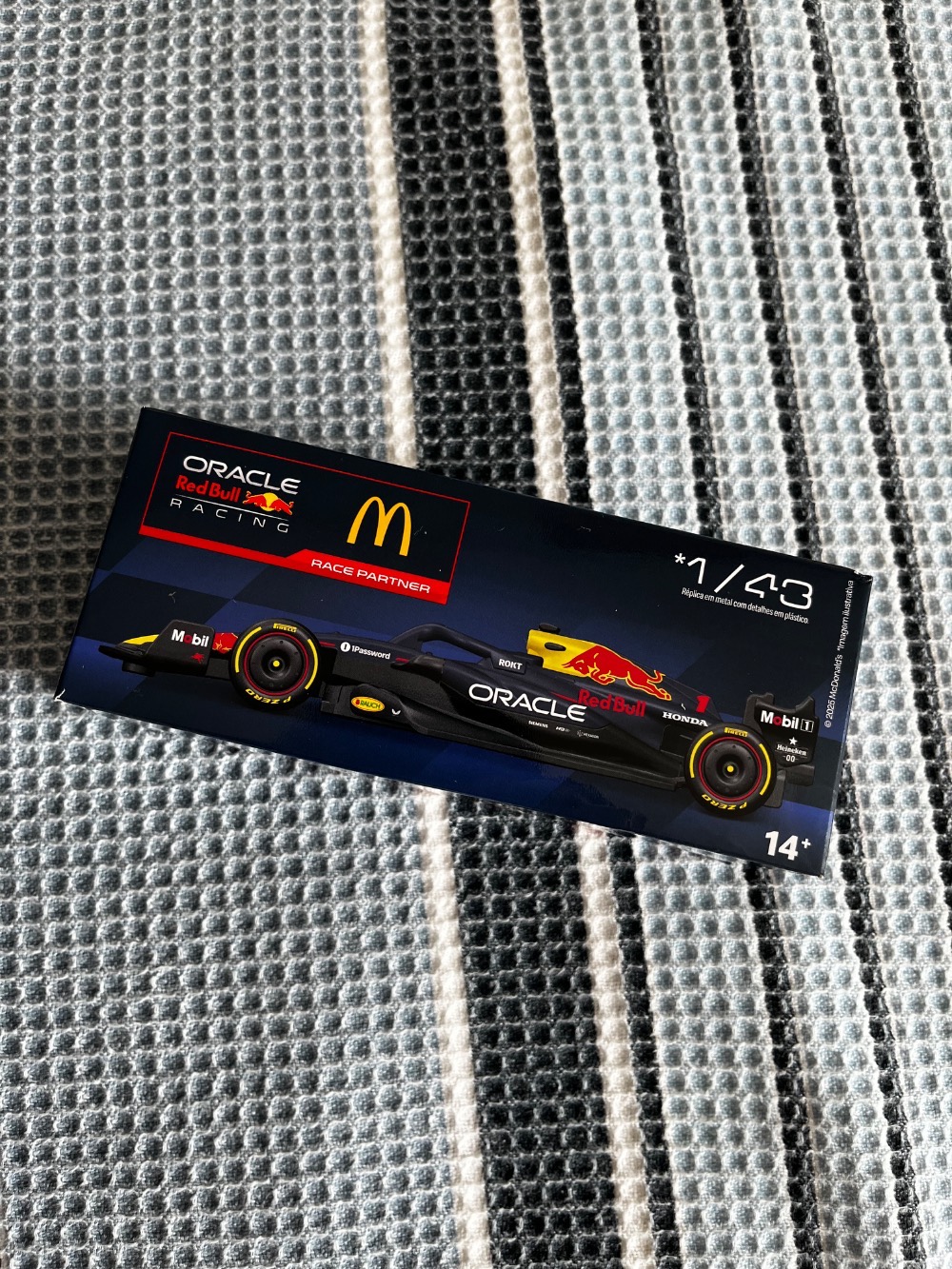 F1 x McDonald's Miniatura Oracle RedBull Racing 1/43