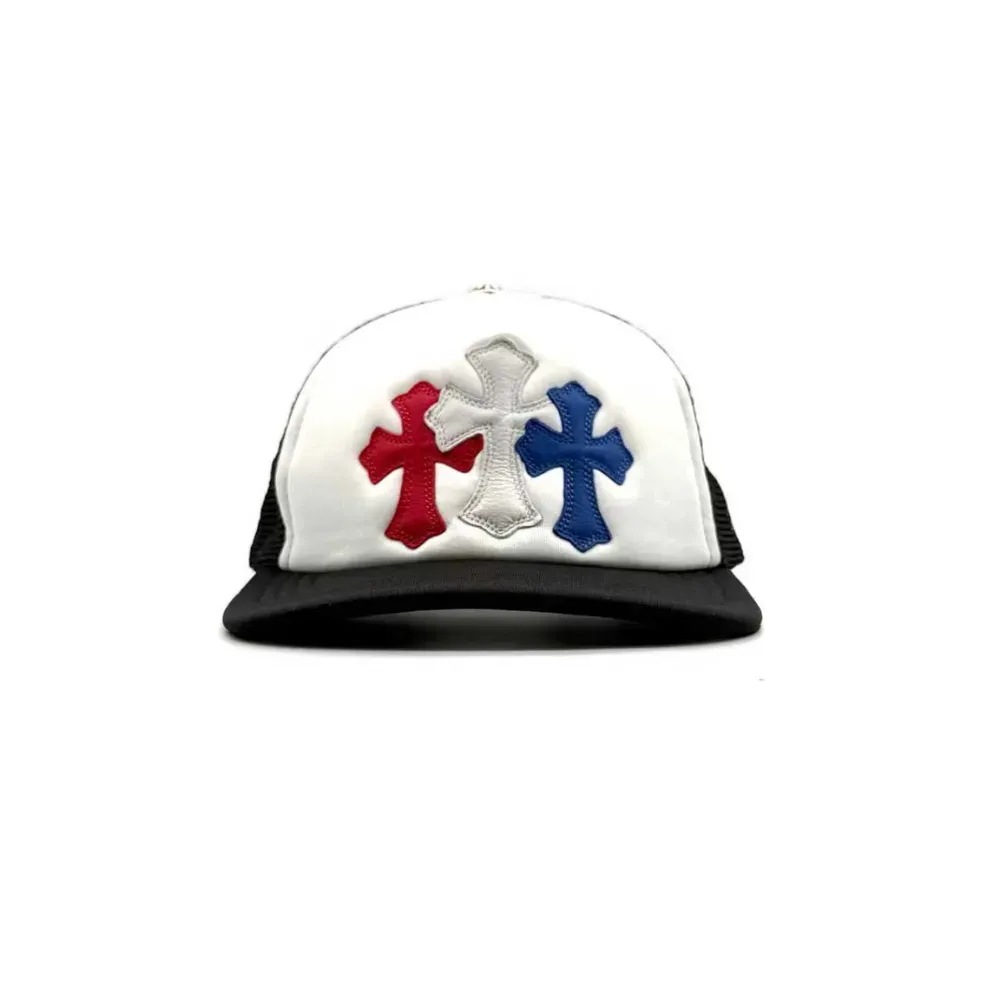 Boné Chrome Hearts Trucker 4th Of July Black - Droper