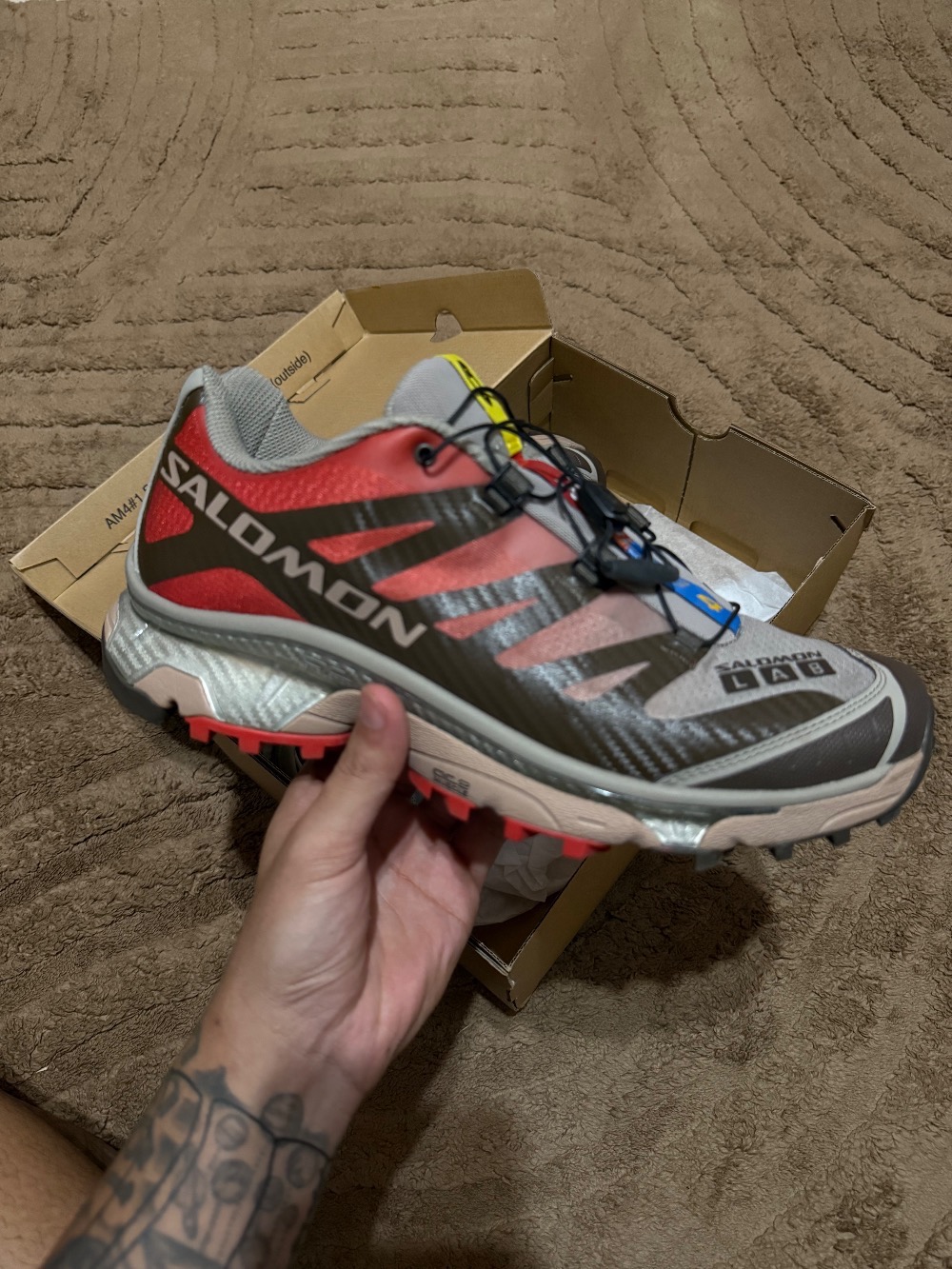 Salomon XT-4 OG Brown Red