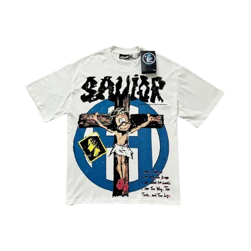 Camiseta Hellstar Seditionary Savior White