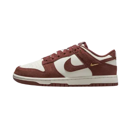 Nike Dunk Low Sail Metallic Gold Red Sepia