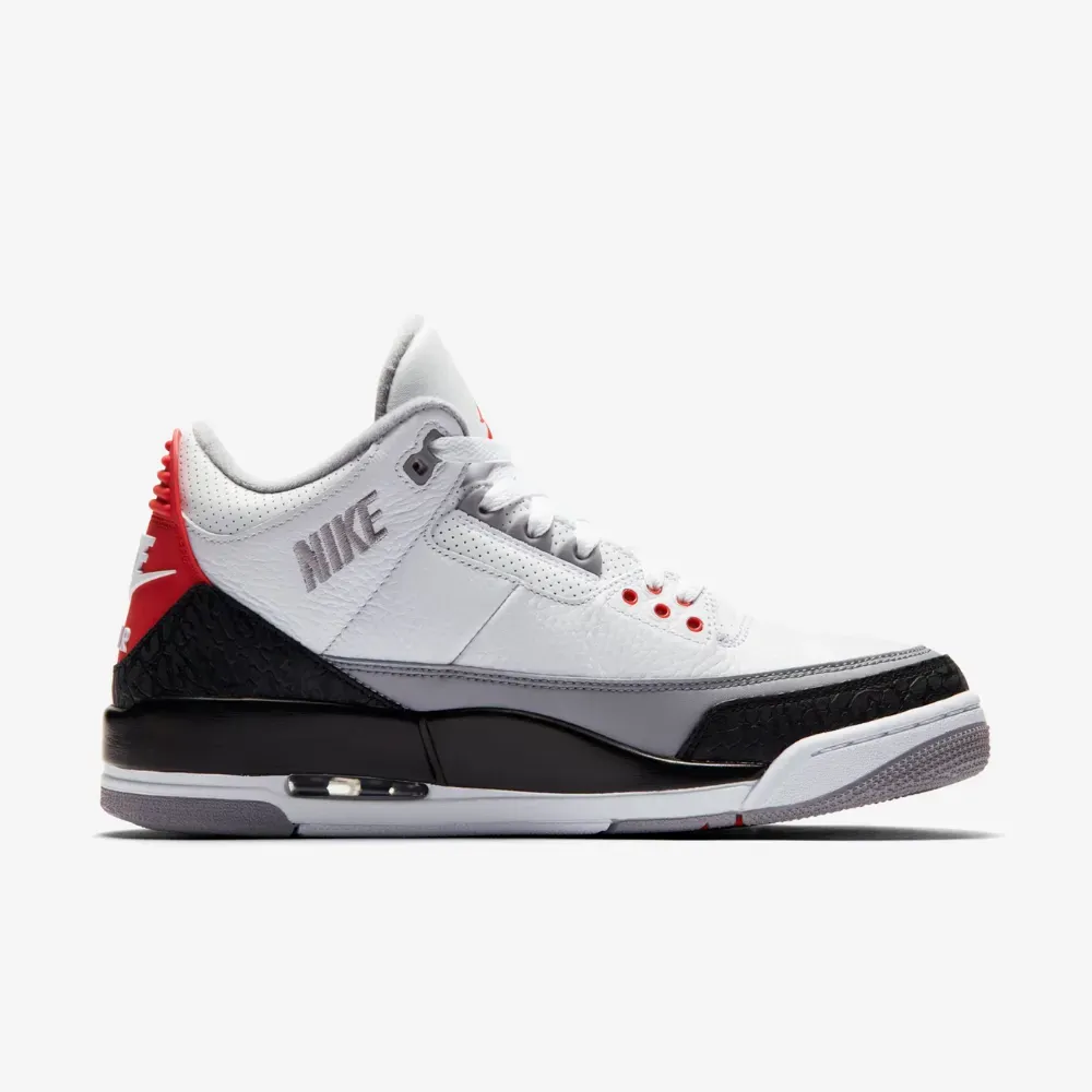 Air Jordan 3 Tinker Hatfield Fire Red White - Droper