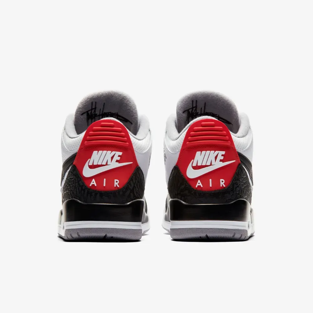 Air Jordan 3 Tinker Hatfield Fire Red White - Droper