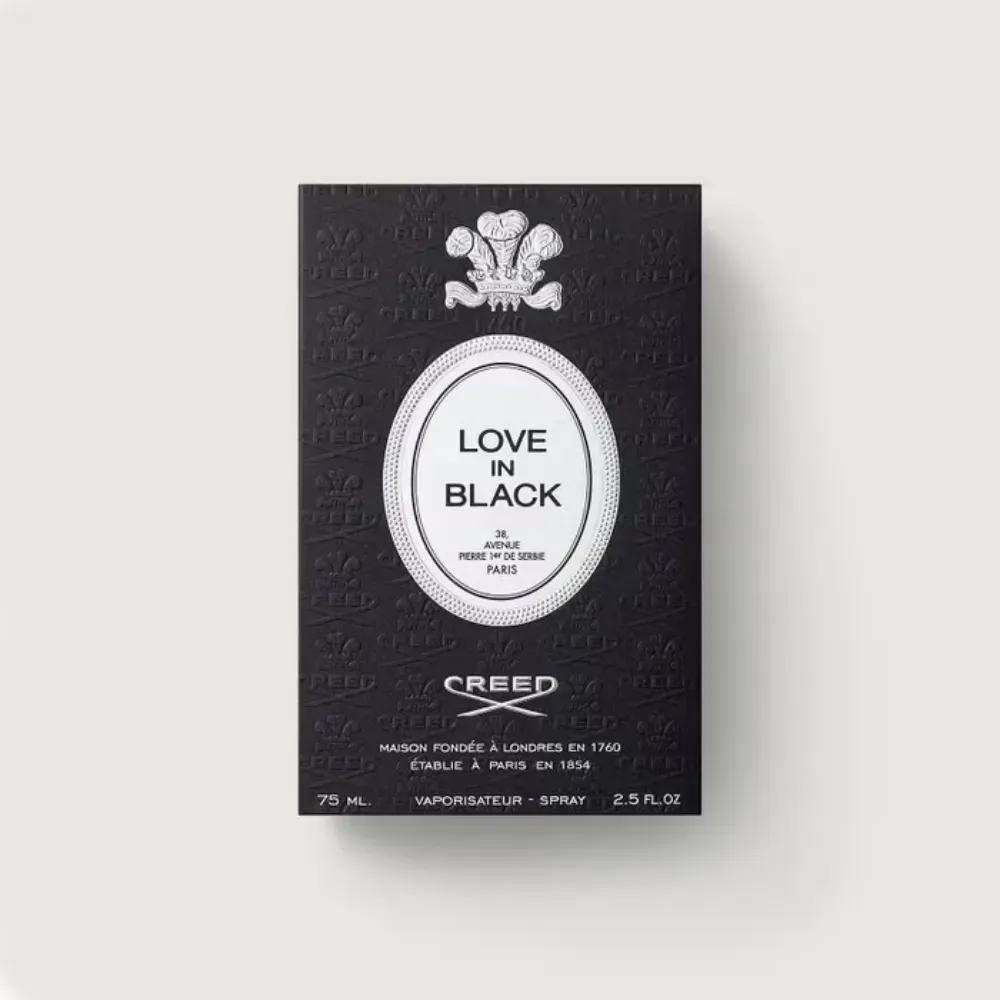 Perfume Creed Love In Black 75ml - Droper