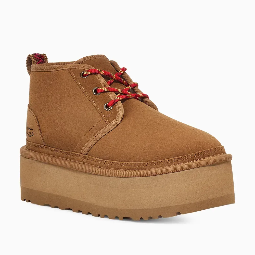UGG Neumel Heritage Platform Caramel - Droper