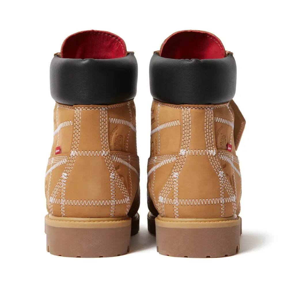 Supreme x Timberland Bota 6" Premium Waterproof Wheat foto 3