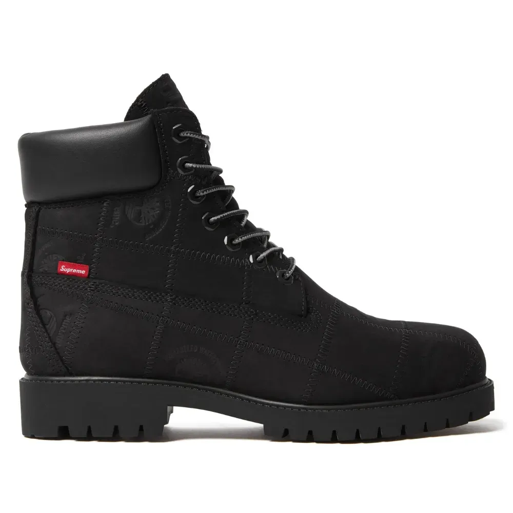 supreme timberland 10.5 ブラック Supreme x Timberland Bota 6