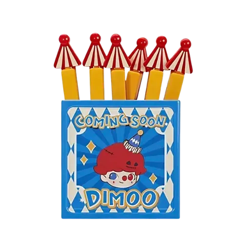 Pop Mart Dimoo Why So Serious Series Flame Clown Magnet