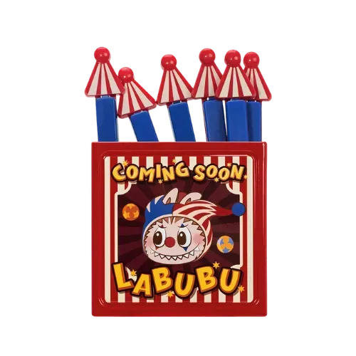 Pop Mart Labubu Why So Serious Series Juggling Clown Magnet