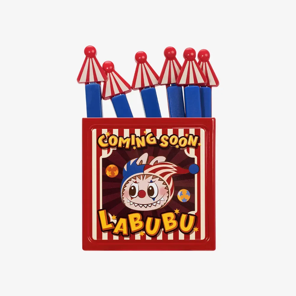 Pop Mart Labubu Why So Serious Series Juggling Clown Magnet - Droper