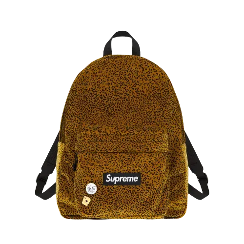 バッグ supreme Velvet Mini Pouch Tan Leopard Mochila Supreme Velvet Tan Leopard FW25-W11 - Droper