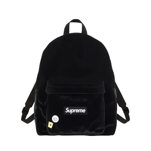 Mochila Supreme Velvet Black FW25-W11