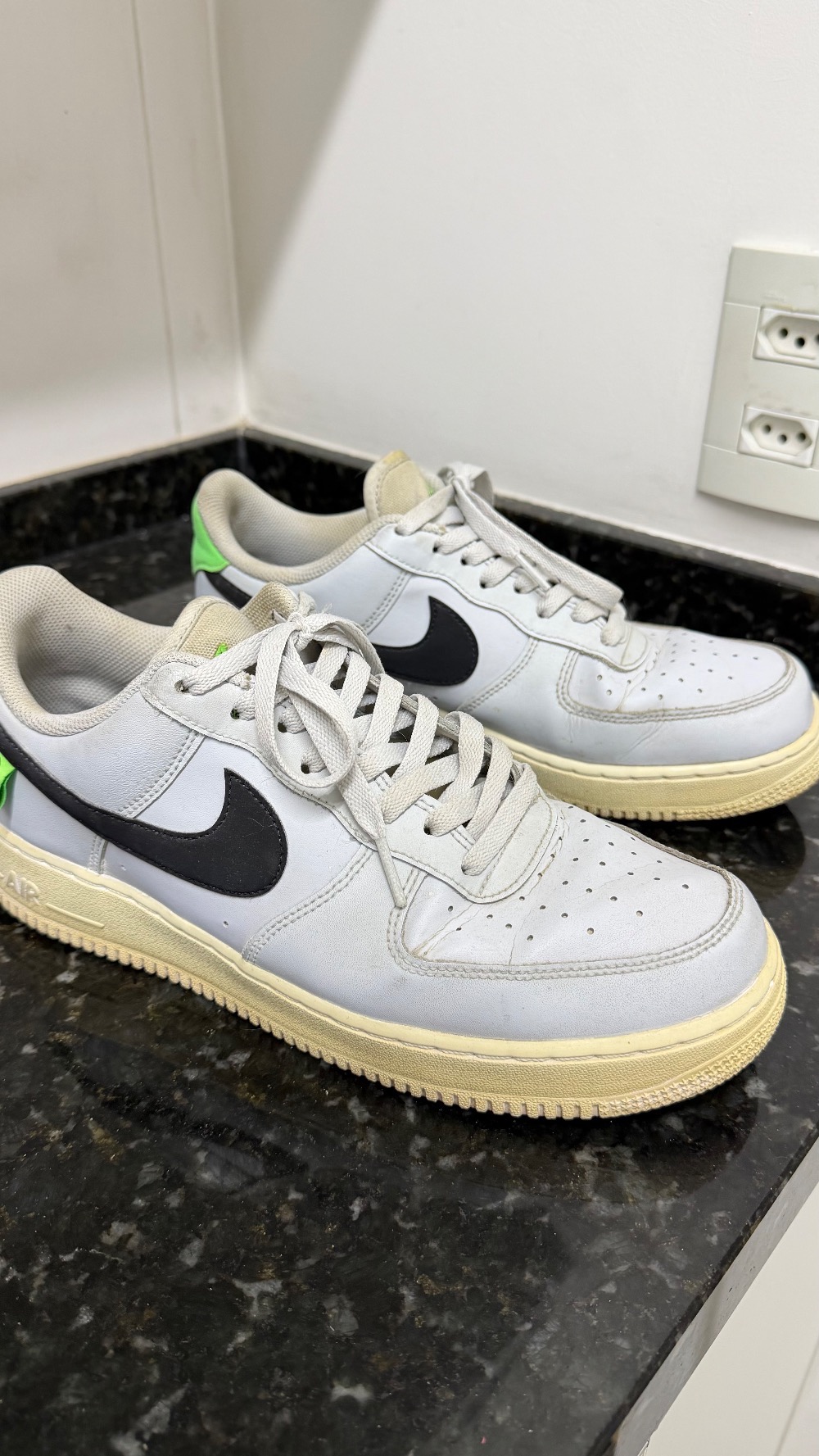 Nike Air Force 1 Low Worldwide Pure Platinum — 42, Usado