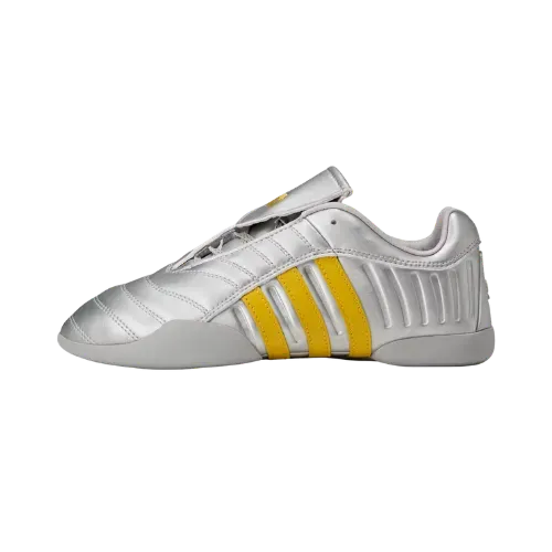 Miaou x adidas Elite Mei Silver Metallic Collegiate Navy Hazy Yellow