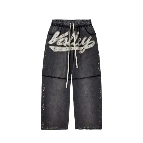 Calça Vale Lives Forever Skittle Jeweled Black