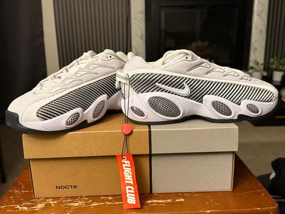NOCTA x Nike Glide White Black University Gold