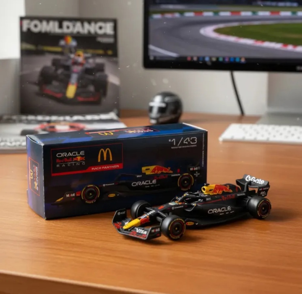F1 x McDonald's Miniatura Oracle RedBull Racing 1/43