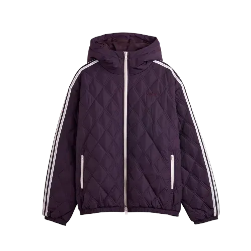 Wales Bonner x adidas Jaqueta Quilted Shadow Maroon - Droper