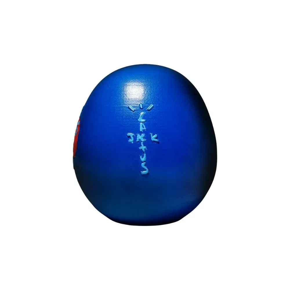 Fragment x Travis Scott Cactus Jack Daruma Doll Blue - Droper