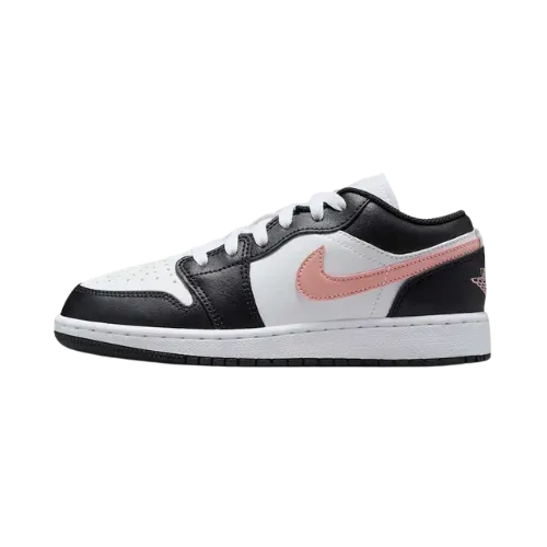 Air Jordan 1 Low White Rust Pink Black