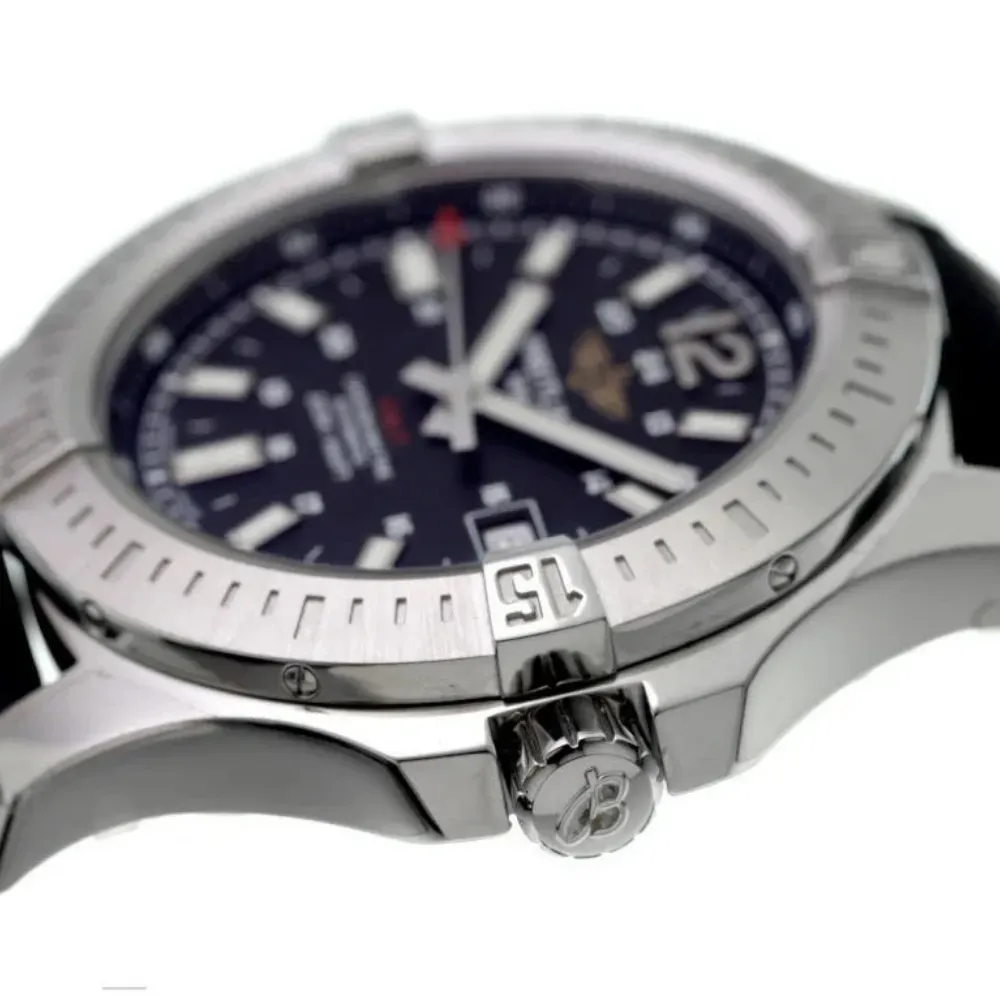Relógio Breitling Colt Automatic 44 mm Silver Black - Droper