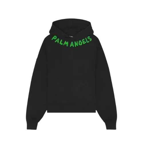 Moletom Palm Angels Logo Black Green