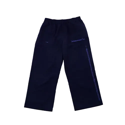 cactus jack × fragment × nike ナイロンパンツ　S Travis Scott x Fragment x Nike Calça Tokyo Windbraker Navy - Droper