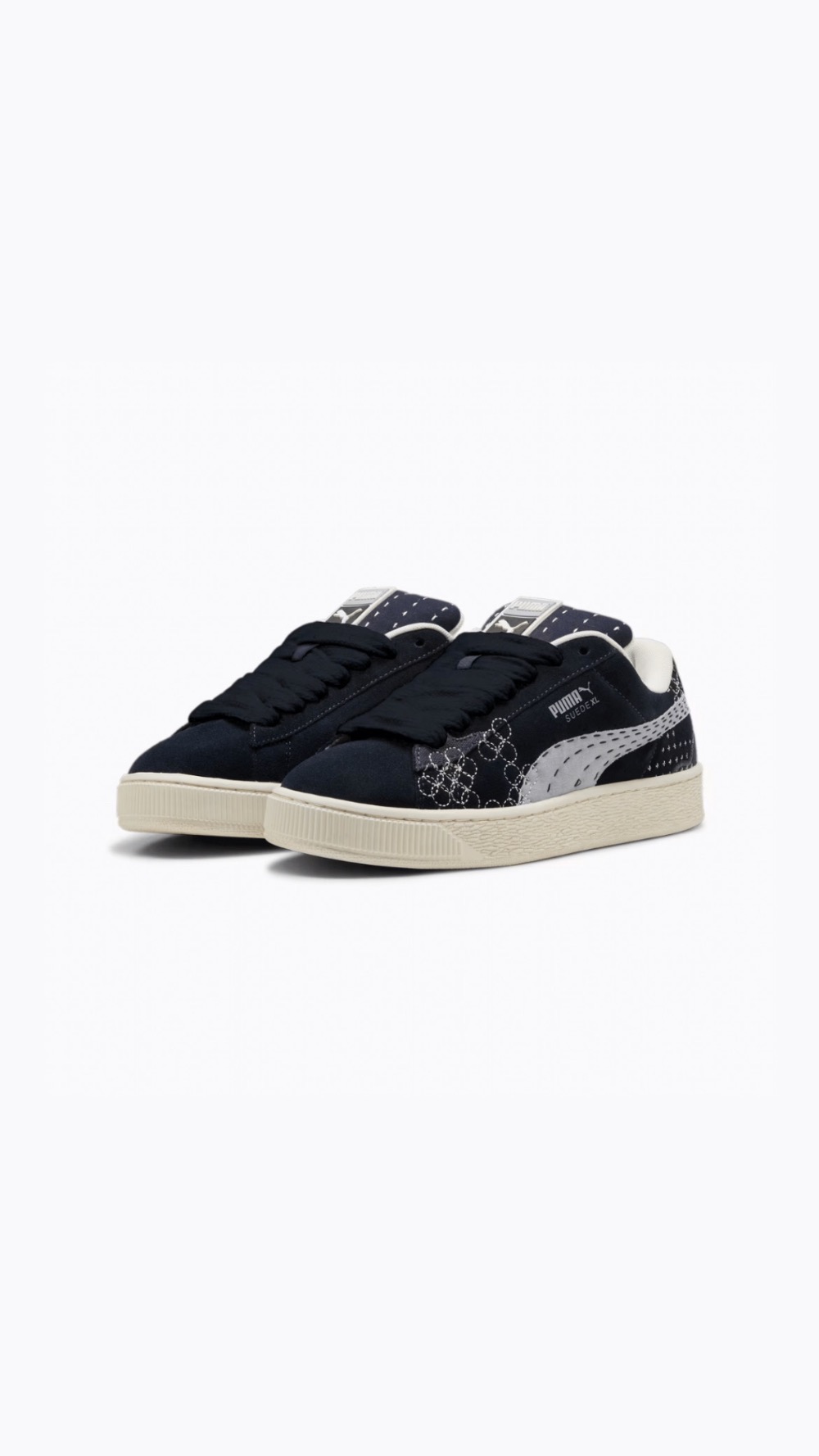 Puma Suede XL Skate New Navy Vapor Gray — 41 / 42 / 44, Novo