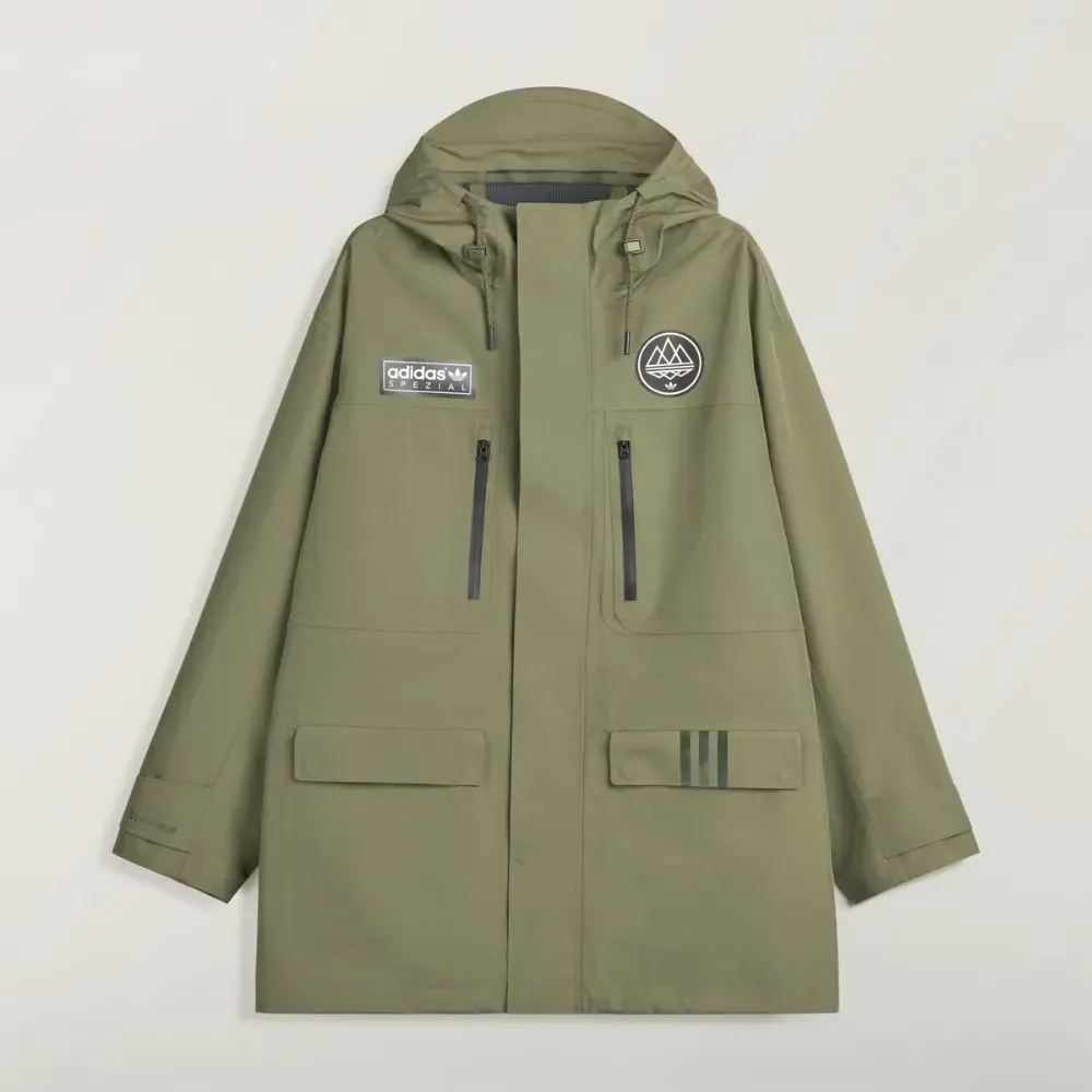 美品NEIGHBORHOOD ANORAK JACKET OLIVE DRAB Jaqueta adidas Anorak Sunnyhurst SPZL Focus Olive - Droper