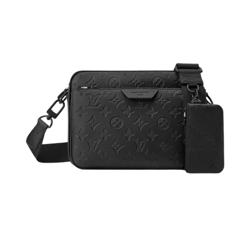 Bolsa Louis Vuitton LV Ski Messenger Trio Black