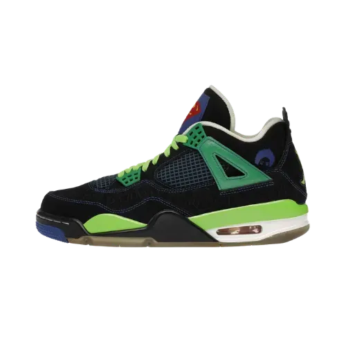 Jordan 4 Retro Doernbecher Black Old Royal Electric Green White