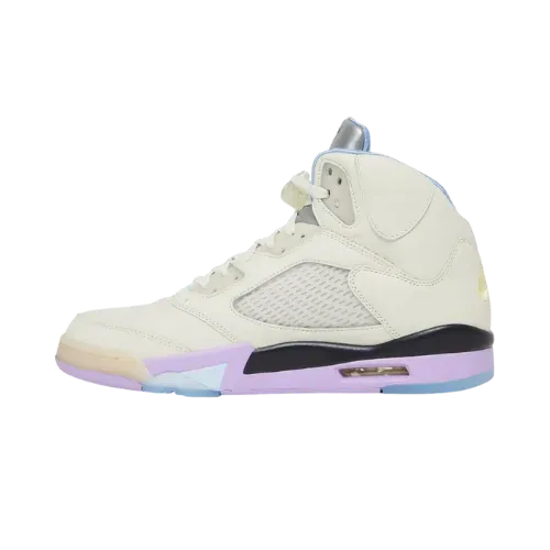 DJ Khaled x Jordan 5 Retro Sail Washed Yellow Violet Star - Droper