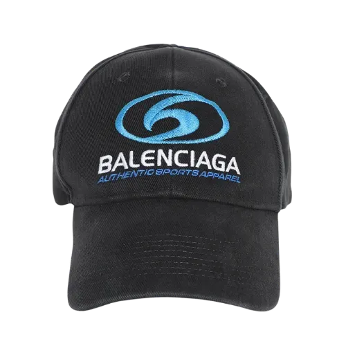 Boné Balenciaga 3B Sports Icon Black White - Droper